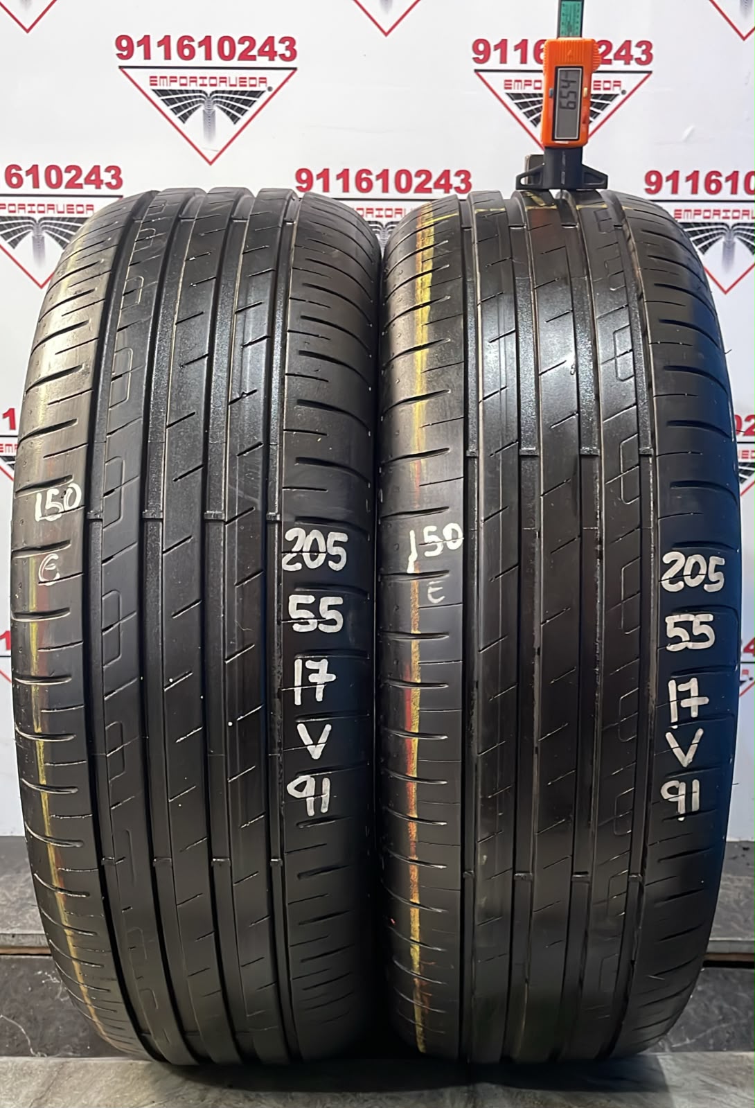 GOODYEAR EFFICIENTGRIP USADO  205/55 R17 91 V